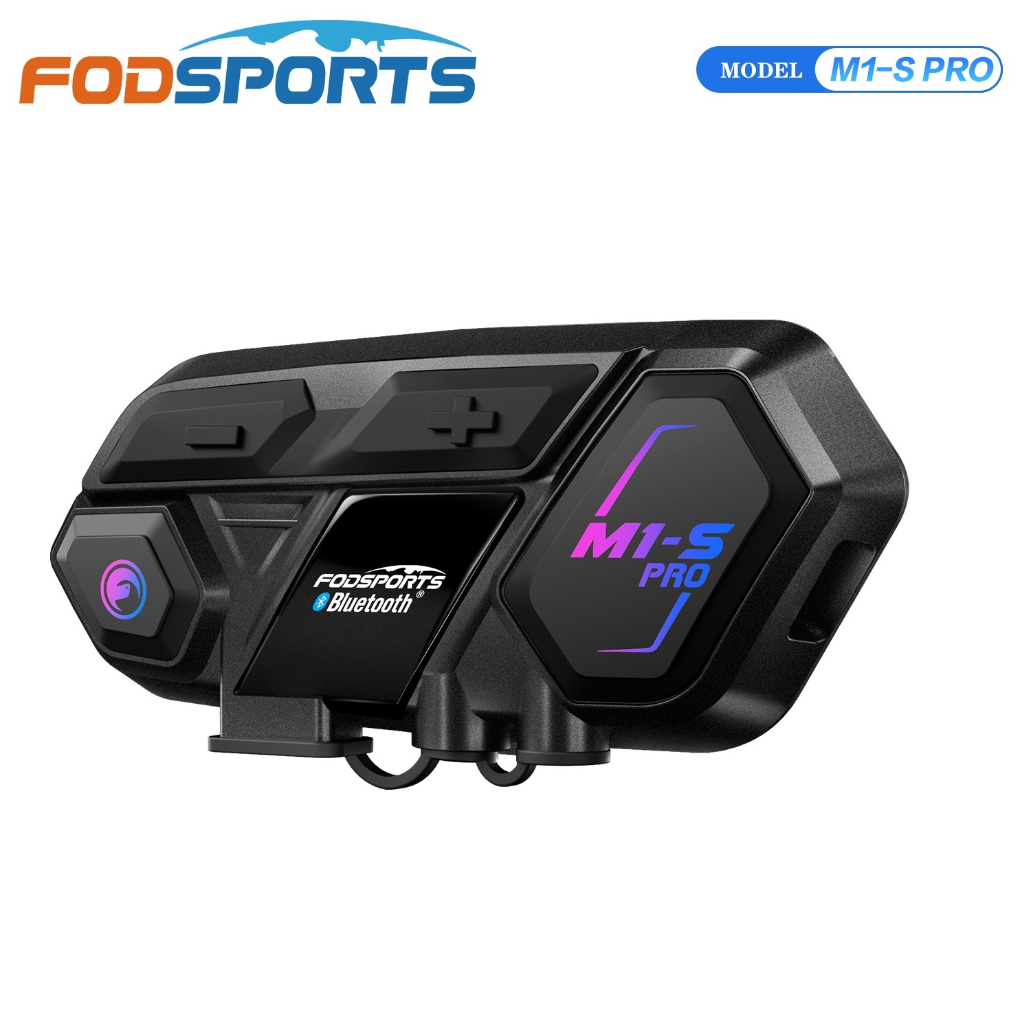 Universal Motorcycle Helmet Intercom Headset - Fodsports M1-S Pro Motocyklowy Interkom Bluetooth,
