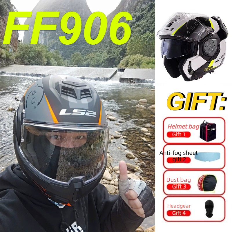Kask motocyklowy modułowy LS2  – Modular Flip Up Motorcycle Helmet Dot Approved recenzja i cena