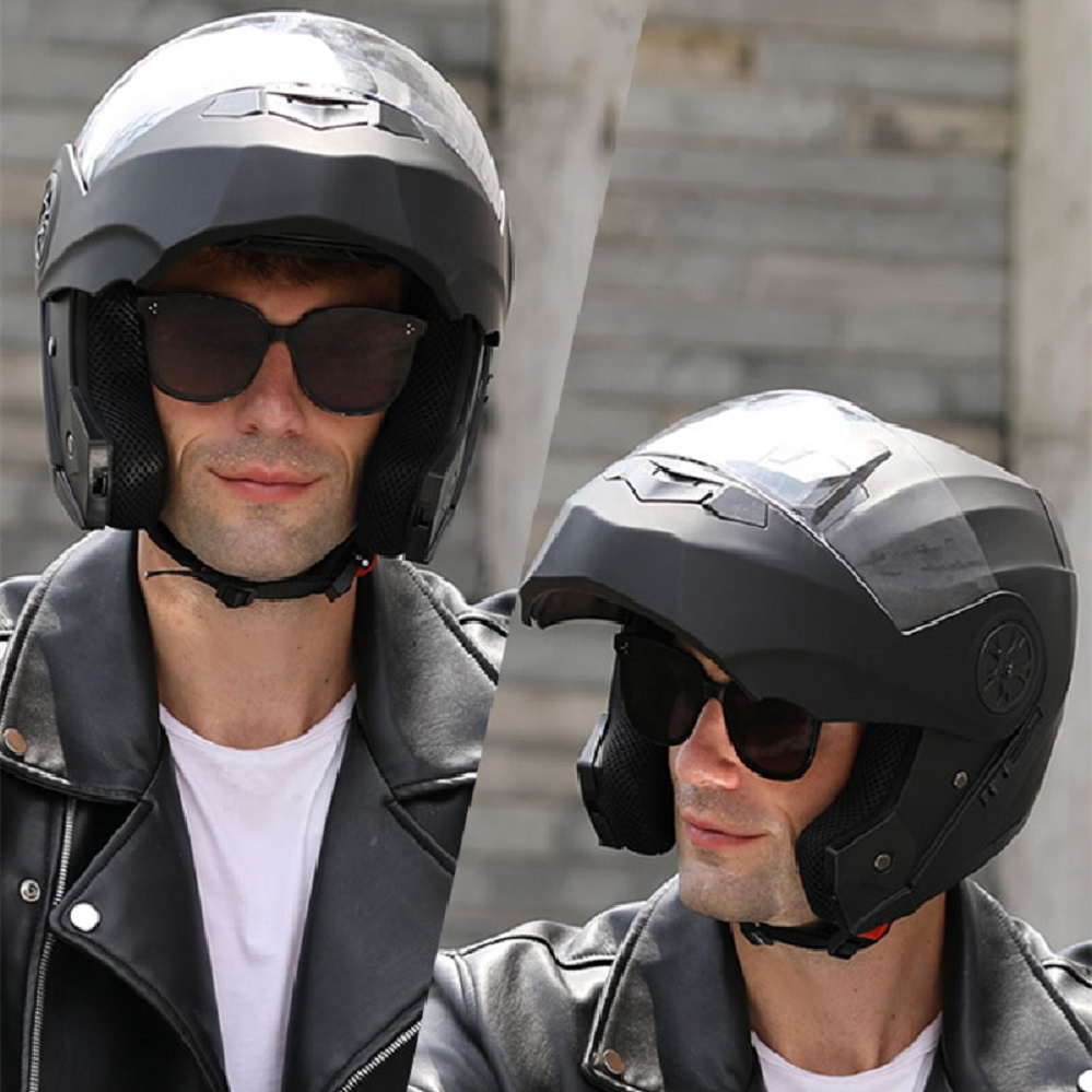 Modułowy kask motocyklowy z po – Motorcycle Helmet Inner Sun Visor Lens recenzja i cena