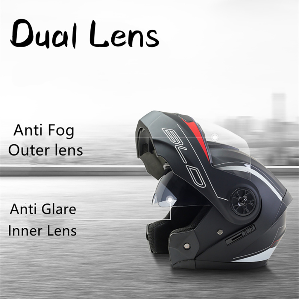 Modułowy kask motocyklowy z po – Motorcycle Helmet Inner Sun Visor Lens recenzja i cena