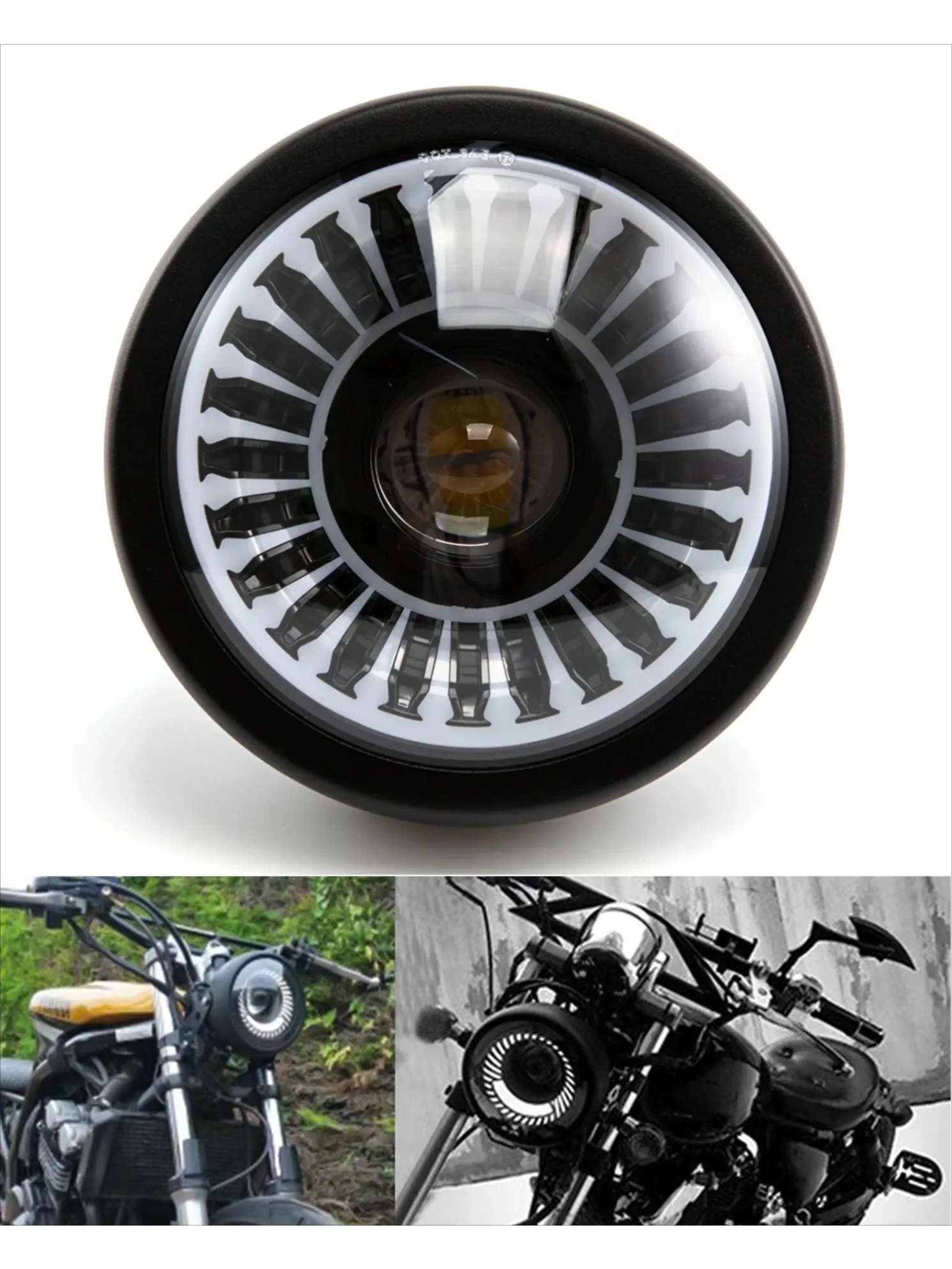 Motocyklowy uniwersalny reflek – Universal Motorcycle Led Headlight Projector recenzja i cena