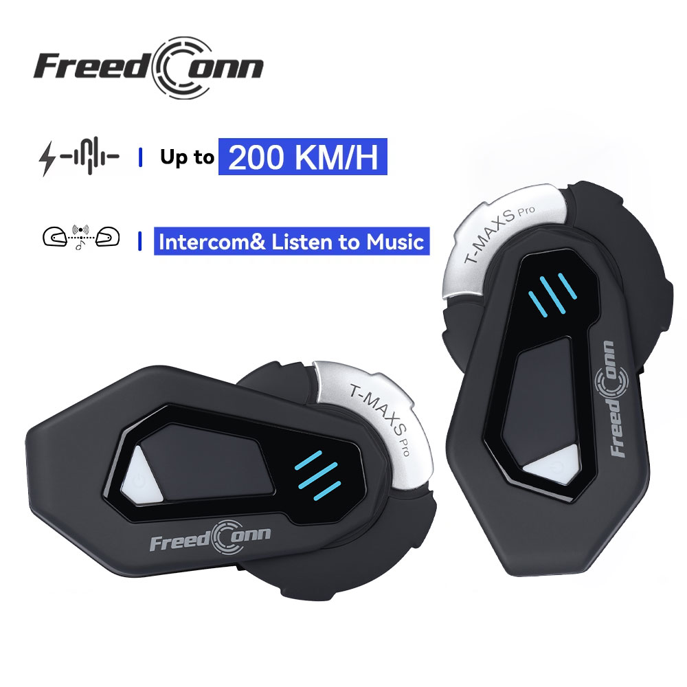 FreedConn T MAX S PRO Motocykl – Universal Motorcycle Helmet Intercom Headset recenzja i cena