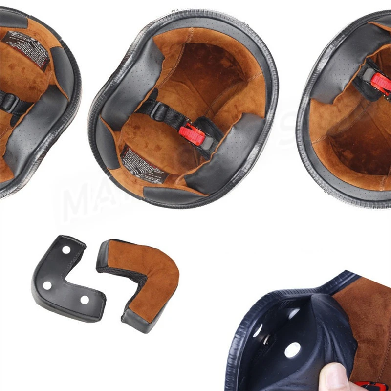 Modny, unikalny kask motocyklo – Vintage Open Face Retro Helmet recenzja i cena